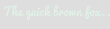 Image with Font Color E0F0E6 and Background Color DEDEDE